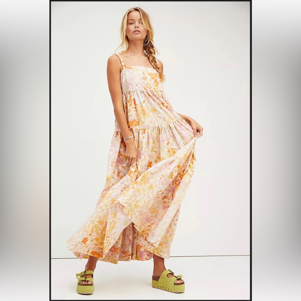 Free People Park Slope Maxi Dress - Picture 2 of 11
